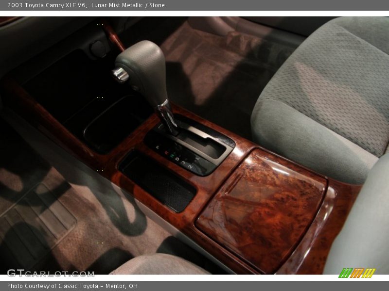 Lunar Mist Metallic / Stone 2003 Toyota Camry XLE V6