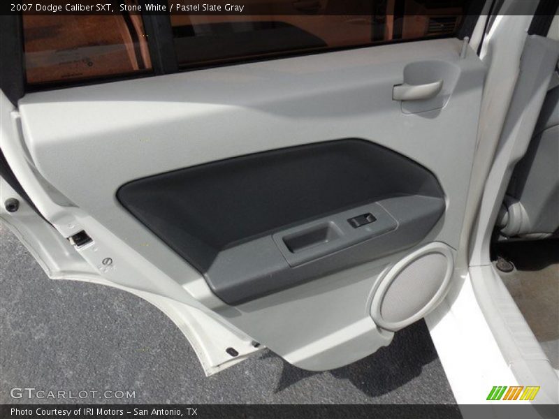 Stone White / Pastel Slate Gray 2007 Dodge Caliber SXT