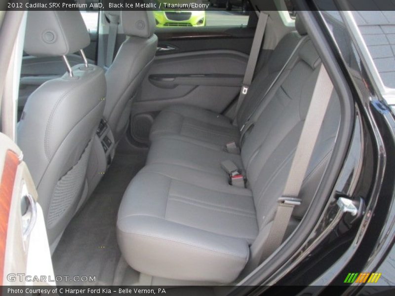 Black Ice Metallic / Titanium/Ebony 2012 Cadillac SRX Premium AWD