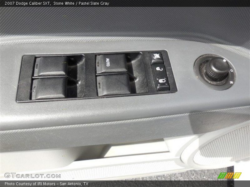 Stone White / Pastel Slate Gray 2007 Dodge Caliber SXT