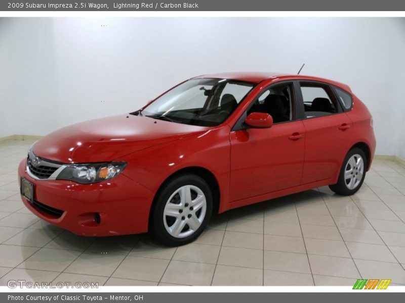 Front 3/4 View of 2009 Impreza 2.5i Wagon