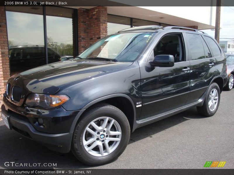 Jet Black / Black 2006 BMW X5 3.0i