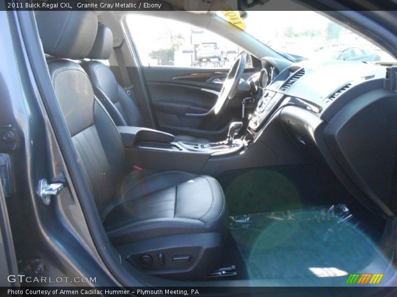 Granite Gray Metallic / Ebony 2011 Buick Regal CXL