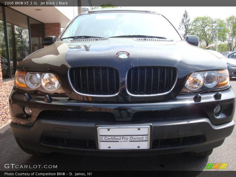 Jet Black / Black 2006 BMW X5 3.0i