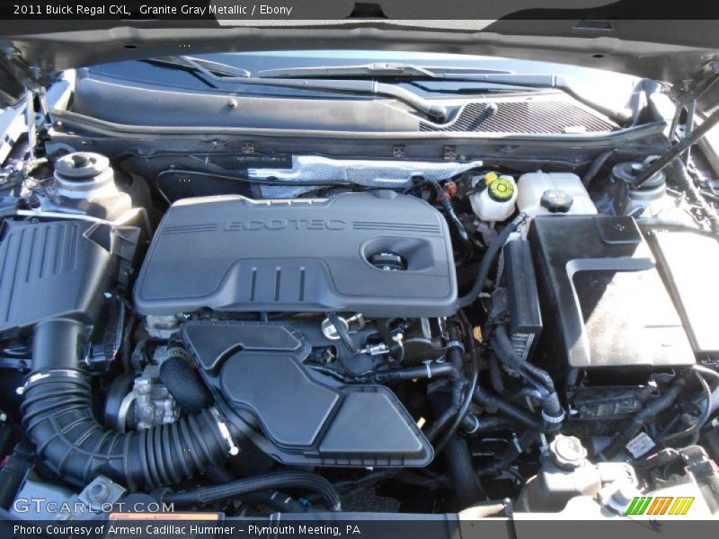 Granite Gray Metallic / Ebony 2011 Buick Regal CXL