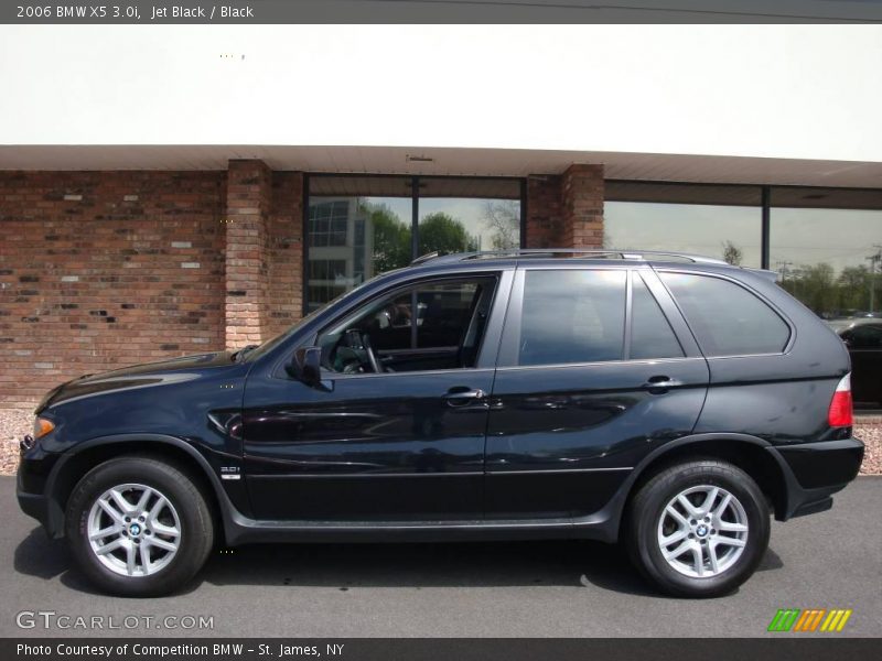 Jet Black / Black 2006 BMW X5 3.0i