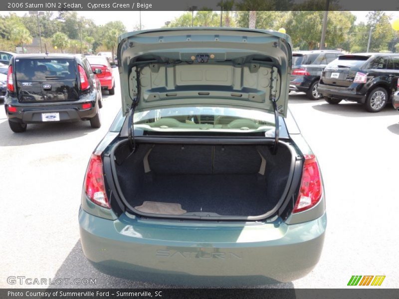 Cypress Green / Beige 2006 Saturn ION 2 Sedan
