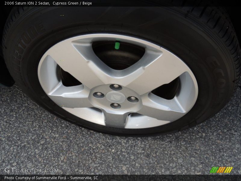 Cypress Green / Beige 2006 Saturn ION 2 Sedan