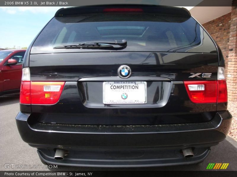 Jet Black / Black 2006 BMW X5 3.0i