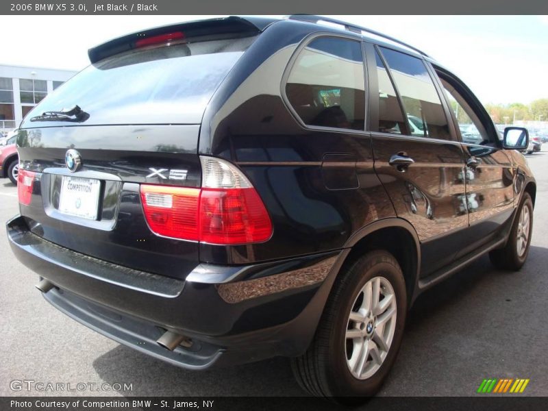Jet Black / Black 2006 BMW X5 3.0i