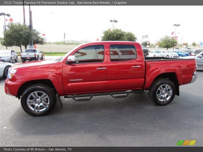 Barcelona Red Metallic / Graphite 2013 Toyota Tacoma V6 Prerunner Double Cab