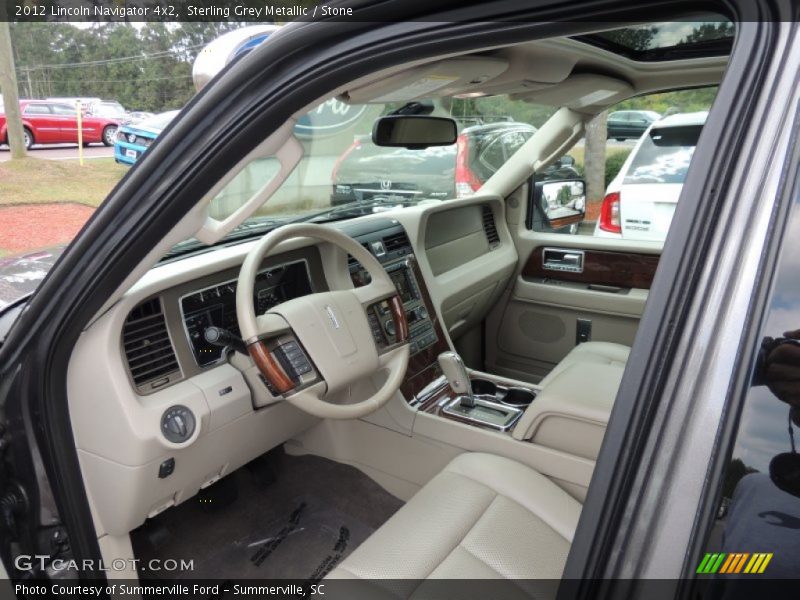 Sterling Grey Metallic / Stone 2012 Lincoln Navigator 4x2
