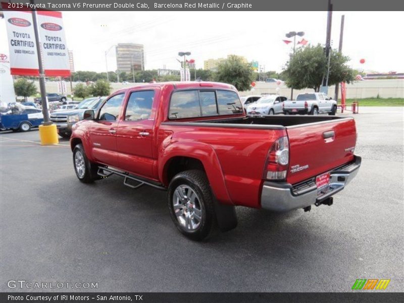 Barcelona Red Metallic / Graphite 2013 Toyota Tacoma V6 Prerunner Double Cab