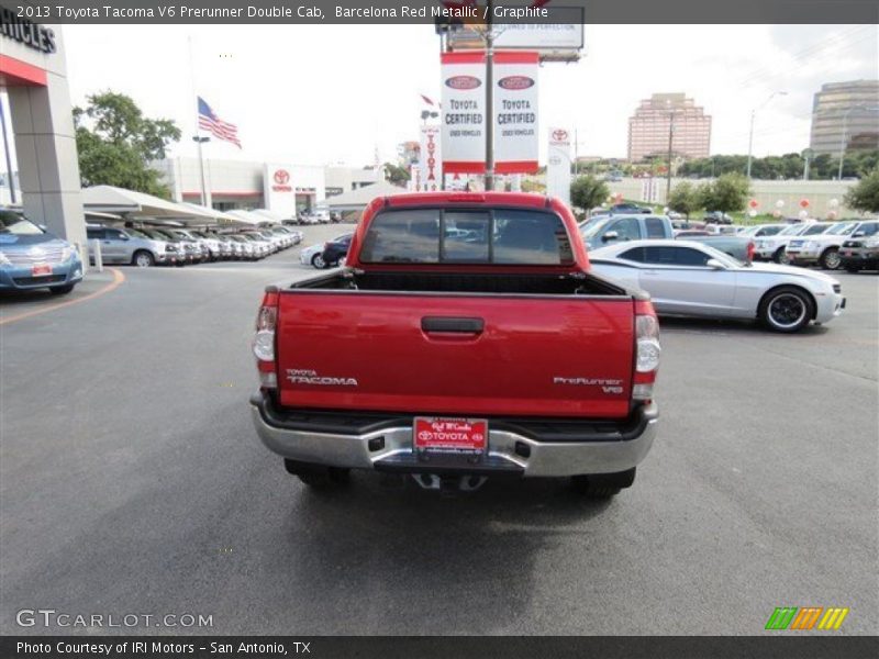Barcelona Red Metallic / Graphite 2013 Toyota Tacoma V6 Prerunner Double Cab
