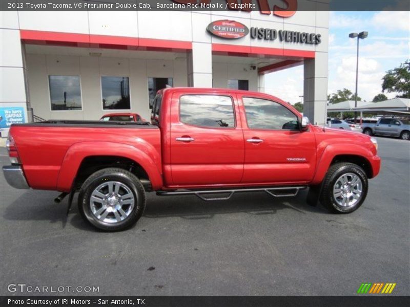 Barcelona Red Metallic / Graphite 2013 Toyota Tacoma V6 Prerunner Double Cab