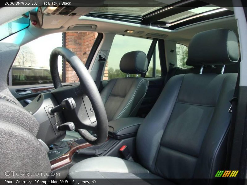 Jet Black / Black 2006 BMW X5 3.0i
