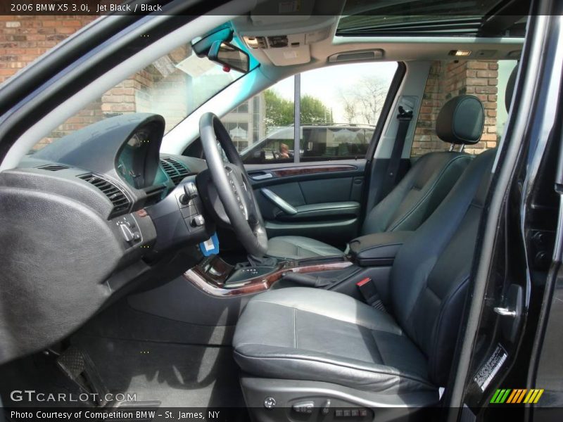 Jet Black / Black 2006 BMW X5 3.0i