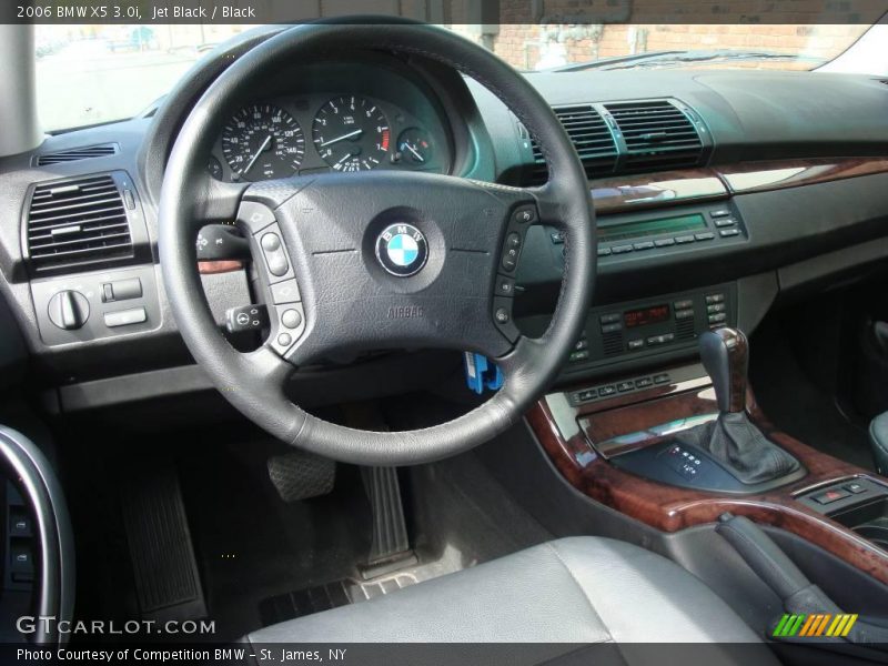 Jet Black / Black 2006 BMW X5 3.0i