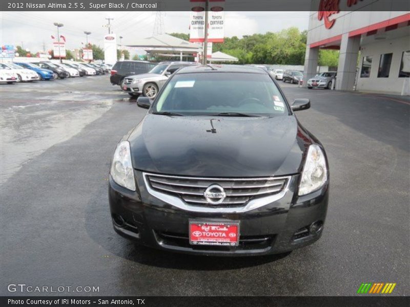 Super Black / Charcoal 2012 Nissan Altima 2.5 S