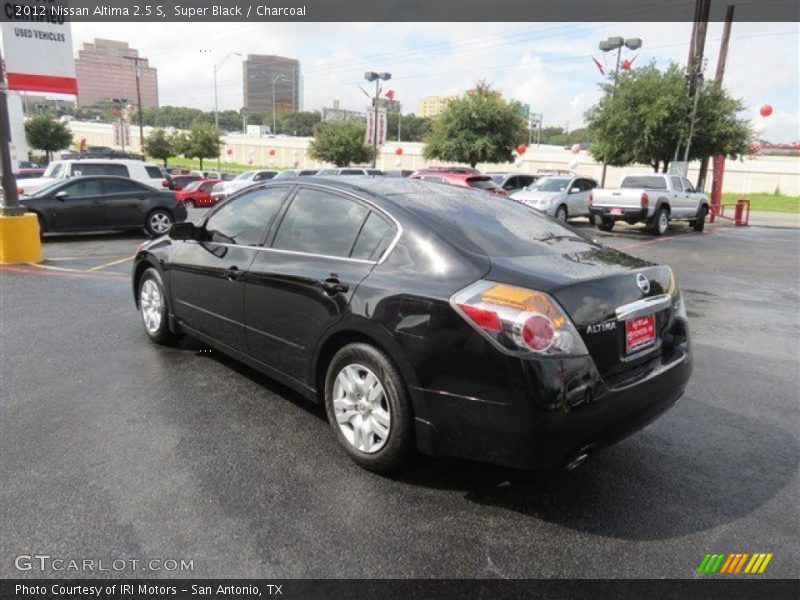 Super Black / Charcoal 2012 Nissan Altima 2.5 S