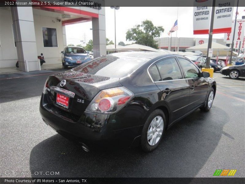 Super Black / Charcoal 2012 Nissan Altima 2.5 S