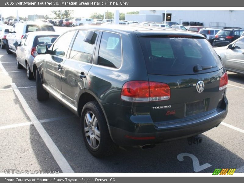 Venetian Green Metallic / Kristal Grey 2005 Volkswagen Touareg V8