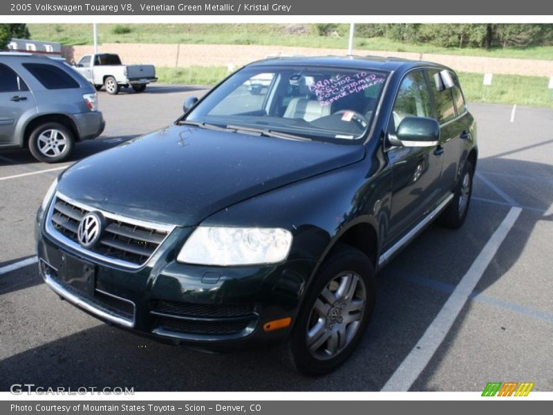 Venetian Green Metallic / Kristal Grey 2005 Volkswagen Touareg V8