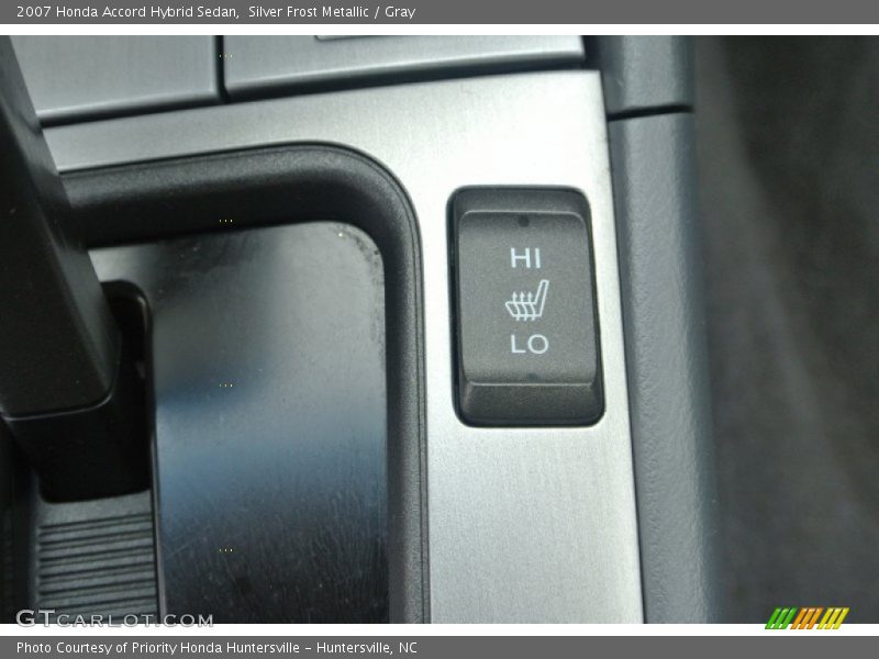 Silver Frost Metallic / Gray 2007 Honda Accord Hybrid Sedan