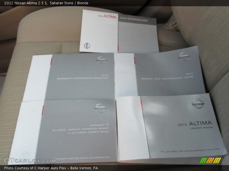 Saharan Stone / Blonde 2012 Nissan Altima 2.5 S