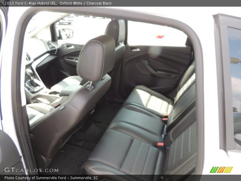 Oxford White / Charcoal Black 2013 Ford C-Max Hybrid SEL