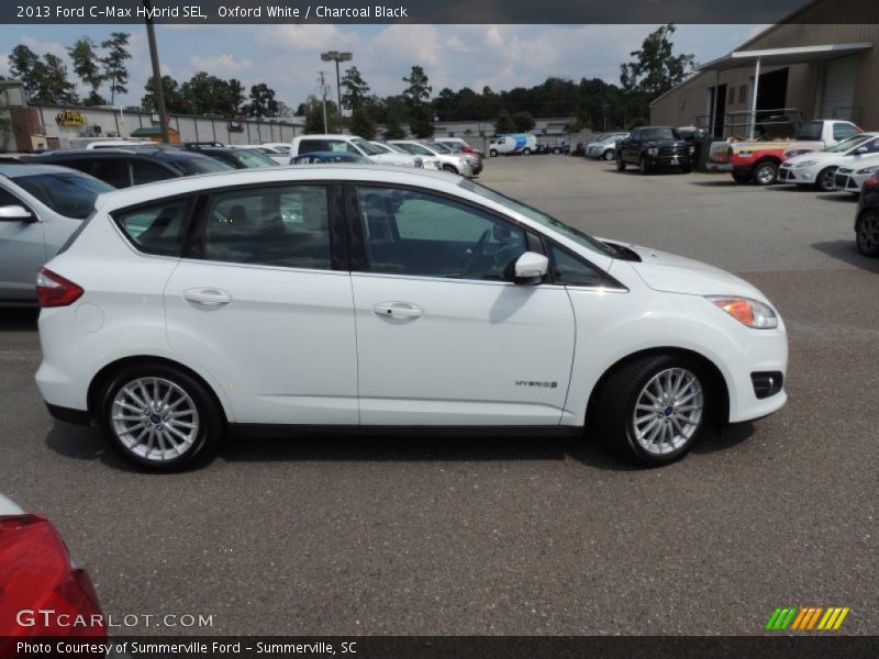 Oxford White / Charcoal Black 2013 Ford C-Max Hybrid SEL