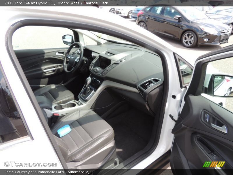 Oxford White / Charcoal Black 2013 Ford C-Max Hybrid SEL