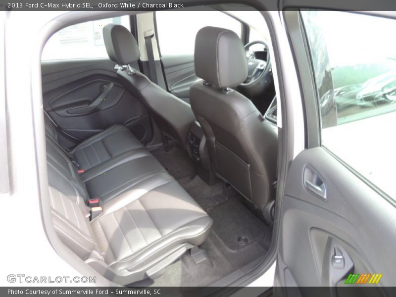 Oxford White / Charcoal Black 2013 Ford C-Max Hybrid SEL