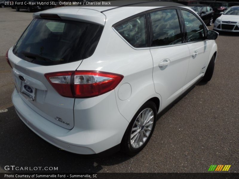 Oxford White / Charcoal Black 2013 Ford C-Max Hybrid SEL