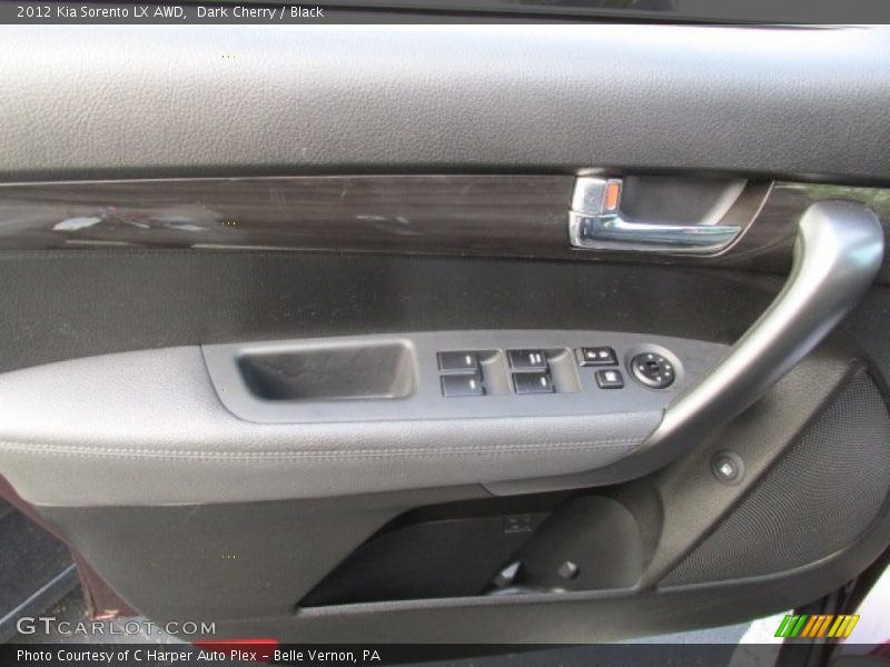 Dark Cherry / Black 2012 Kia Sorento LX AWD