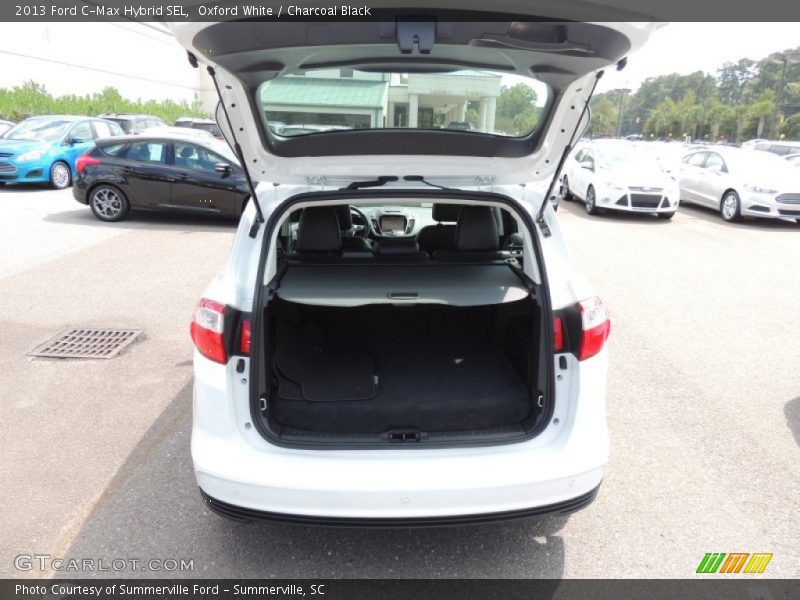 Oxford White / Charcoal Black 2013 Ford C-Max Hybrid SEL