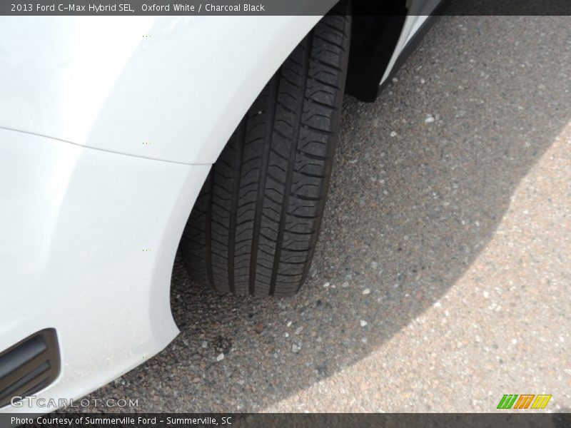 Oxford White / Charcoal Black 2013 Ford C-Max Hybrid SEL
