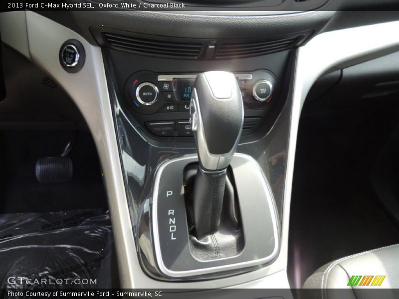 Oxford White / Charcoal Black 2013 Ford C-Max Hybrid SEL