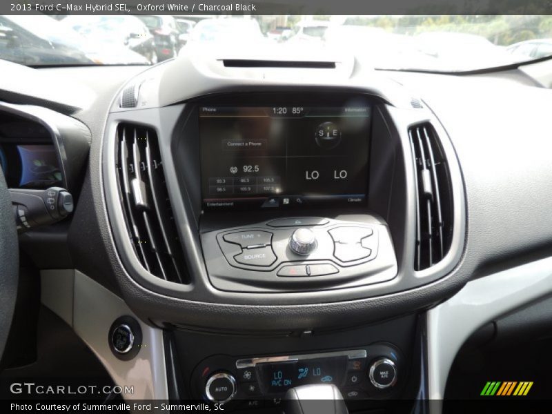 Oxford White / Charcoal Black 2013 Ford C-Max Hybrid SEL