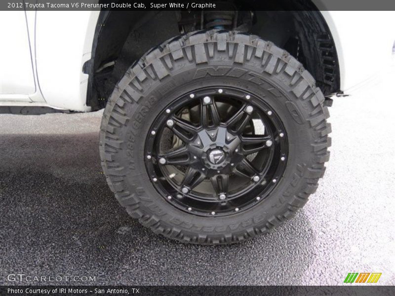 Super White / Graphite 2012 Toyota Tacoma V6 Prerunner Double Cab