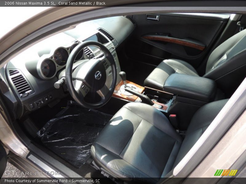 Coral Sand Metallic / Black 2006 Nissan Maxima 3.5 SL