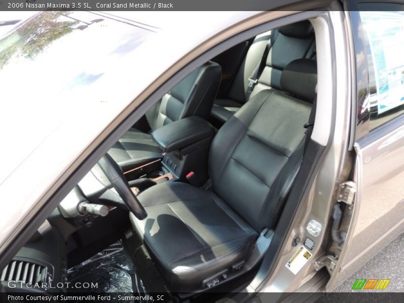 Coral Sand Metallic / Black 2006 Nissan Maxima 3.5 SL