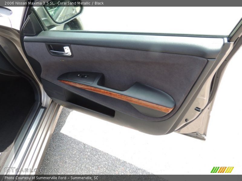Coral Sand Metallic / Black 2006 Nissan Maxima 3.5 SL