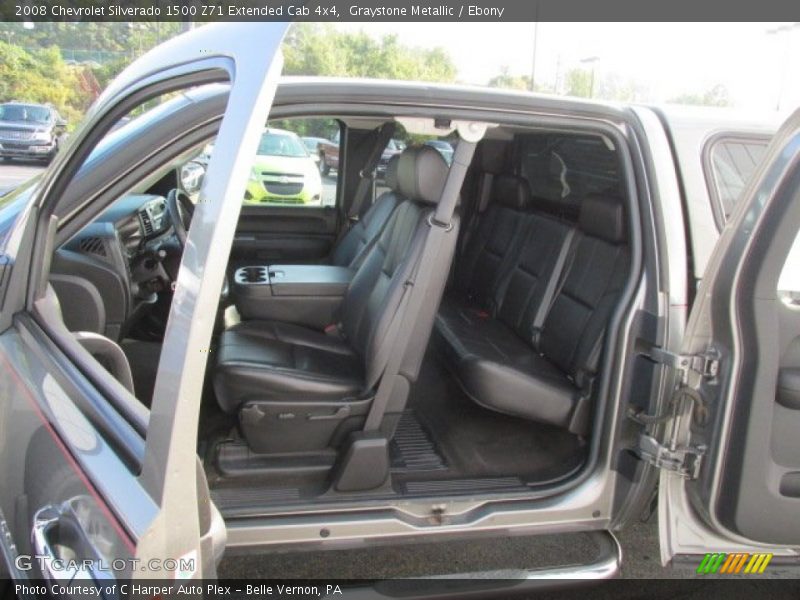 Graystone Metallic / Ebony 2008 Chevrolet Silverado 1500 Z71 Extended Cab 4x4