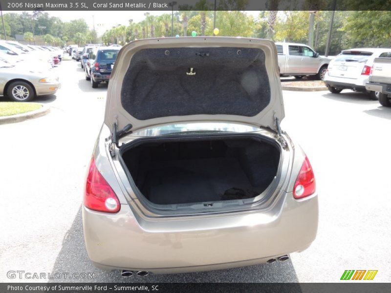 Coral Sand Metallic / Black 2006 Nissan Maxima 3.5 SL