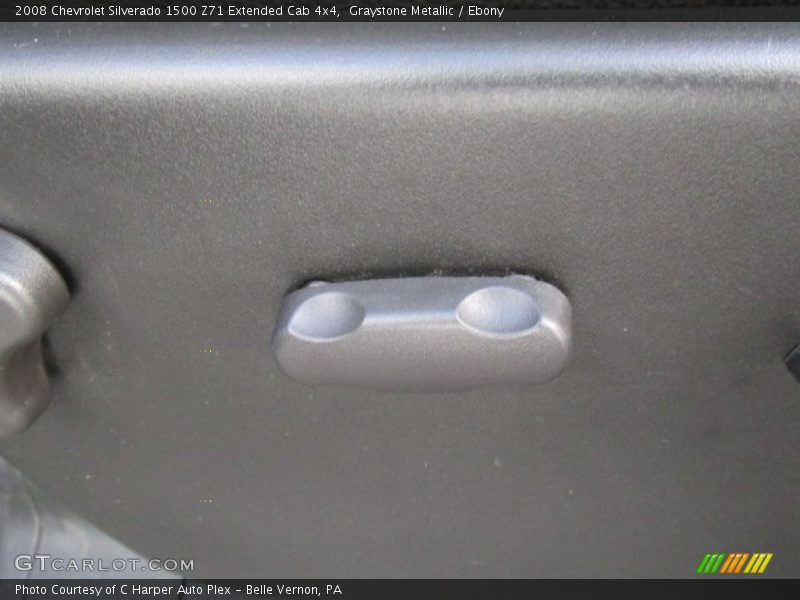 Graystone Metallic / Ebony 2008 Chevrolet Silverado 1500 Z71 Extended Cab 4x4