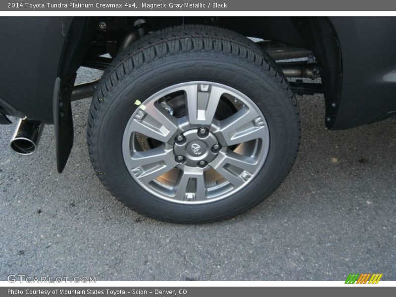 Magnetic Gray Metallic / Black 2014 Toyota Tundra Platinum Crewmax 4x4