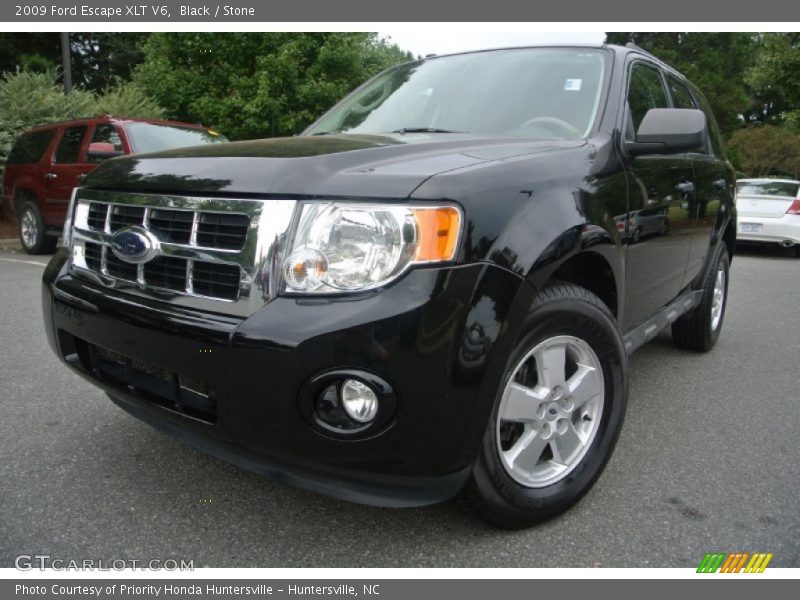 Black / Stone 2009 Ford Escape XLT V6