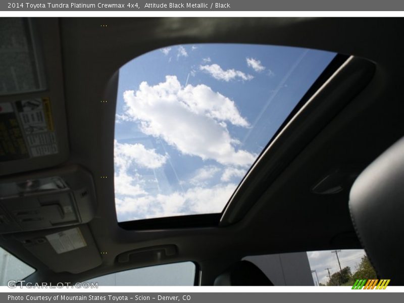 Sunroof of 2014 Tundra Platinum Crewmax 4x4