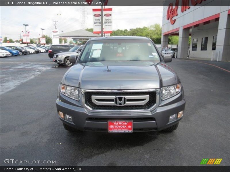 Polished Metal Metallic / Gray 2011 Honda Ridgeline RTL